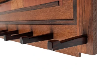 Two Art Deco Modernist Coat Racks by P.E.L. Izeren for De Genneper Molen